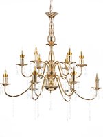 Lámpara Colgante de Cristal de Lujo Personalizada, de Hierro, para Decoración de Bodas, Escenarios, Ceremonias, Pabellones, Salones de Banquetes y Eventos