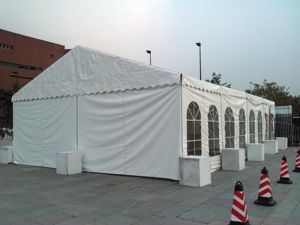 Tente de salon professionnel extérieur tente dôme géodésique en verre PVC de luxe pour glamping, résistance à la neige, pour hôtel et désert - Product Image 6