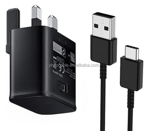 หัวชาร์จเร็ว USB QC3.0 15W สำหรับ Samsung <span class=keywords><strong>Galaxy</strong></span> S8 S10โทรศัพท์มือถือ Android - Product Image 1