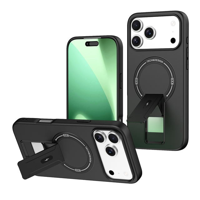 Magnetic Car Holder Invisible Kickstand Cover Phone for Samsung Galaxy A57/A54/A37/A17/S26 Ultra/S26 Edge/S26+/M36 Smoke Case