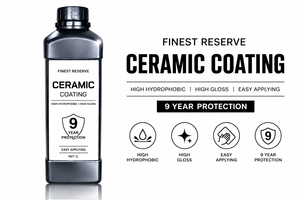 FINEST RESERVE <b>Ceramic</b> Coating 1L – 9-Year Long-Lasting <b>Paint</b> Protection, High Hydrophobic Performance, Ultra High Gloss, - Product Image 1