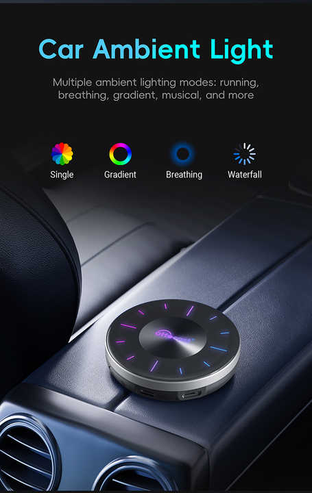 OTTOCAST P3 CarPlay AI Box 2023 Android 12.0CarPlayビデオ 