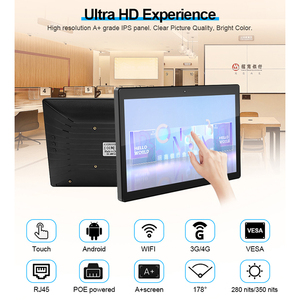 Display Digitale Intelligente da 10.1 Pollici per Montaggio a Parete, Tablet PC Android con Schermo Touch, 16GB <span class=keywords><strong>di</strong></span> Memoria, Tablet PoE con Fotocamera - Product Image 4
