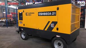 Compresseur d'air CSH860A-21 à prix avantageux, en bon état, moteur diesel, diverses conditions de fonctionnement, fabriqué en Chine - Product Image 6