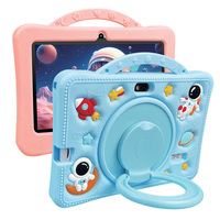 Tablette Android 7 pouces pour enfants, appareil éducatif, tablette WiFi avec étui de protection et poignée pour l'étude et les jeux des enfants, OEM ODM