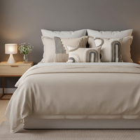 Housse de coussin bohème turque personnalisable en macramé tufté avec techniques de broderie tissée – Vente chaude en gros