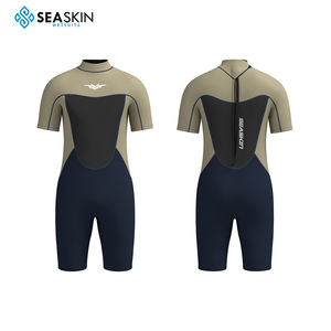 Seaskin 3mm 네오프렌 잠수복 앞 지퍼 어린이를위한 짧은 서핑 잠수복 - Product Image 6