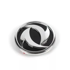 Insignia de plástico ABS cromado para coche, Logo personalizado en 3D, emblema de Metal para coche, pegatina, letras cromadas, venta al por mayor