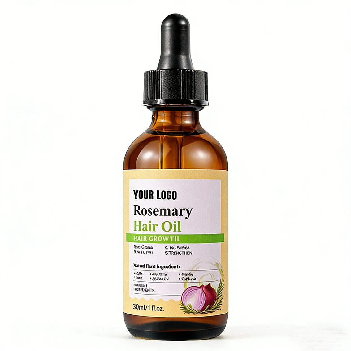 Onion Rosemary and Biotin Hair Growth Oil