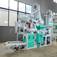 Équipement de ligne de production de riz, machine intégrée entièrement automatique de décorticage et de polissage pour les usines de transformation des céréales