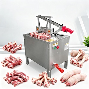 Coupe-os électrique facile à utiliser pour les côtes <span class=keywords><strong>de</strong></span> <span class=keywords><strong>porc</strong></span> et d'agneau avec système d'alimentation automatique - Product Image 1