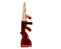 700ml en forme de fusil de bière whisky bouteille en verre à liqueur emballage de style pistolet pour idée cadeau