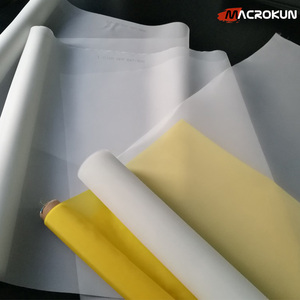 Trắng Vàng 100% Nylon Polyester Lụa Màn Hình In Ấn Lưới Bolting Vải Cho Dệt In Ấn - Product Image 3