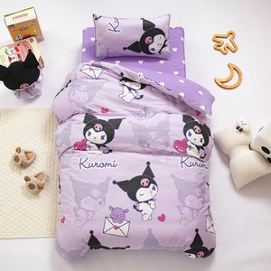 Vente directe d'usine, ensemble de literie pour enfants moderne 100% coton pur, ensemble trois pièces avec motifs de dessins animés, biologique 300tc - Product Image 2