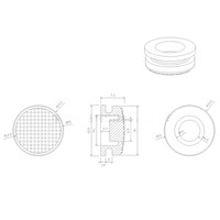 Waterproof Silicone Keycaps Rubber Buttons Durable Single-Point Silicone Switch Caps for Electronic Devices