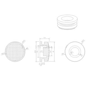 Tombol Karet Silikon Tahan Air Tutup Tombol Silikon Tahan Lama dengan Titik Tunggal untuk Perangkat Elektronik - Product Image 5
