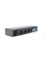 PDU intelligent 220V 10A avec verrouillage à loquet C13, 4 prises, gestion de sous-contrôle, tâches programmées, MQTT, personnalisable pour les salles industrielles