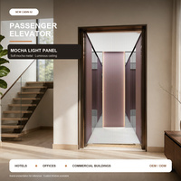Ascenseur Moderne et Robuste pour 16 à 21 Personnes, Capacité 1350kg-1600kg, Idéal pour Bureaux et Projets de Bâtiments de Grande Hauteur