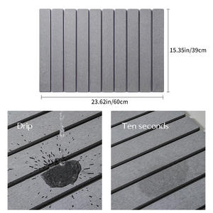 Tappetino Pieghevole in Pietra CF per <span class=keywords><strong>Bagno</strong></span> e Cucina, Asciugatura Rapida, Antiscivolo, in Terra Diatomacea - Product Image 2