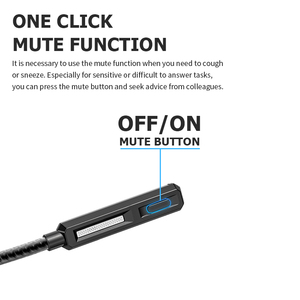 Qualcomm Trucker Tai nghe không dây với microphone ai tiếng ồn hủy bỏ trên tai tai tai nghe tay miễn phí cho văn phòng trung tâm cuộc gọi Skype - Product Image 4