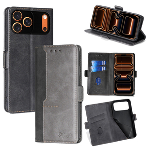 En Stock, funda de teléfono móvil de cuero PU con tapa para <span class=keywords><strong>iPhone</strong></span> 17 <span class=keywords><strong>Pro</strong></span> Max 16 15 14 Plus 13 <span class=keywords><strong>12</strong></span> 11, funda de teléfono con ranura para tarjeta a prueba de golpes - Product Image 6