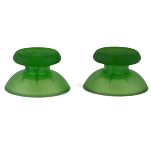 EXtremeRate - Palancas de Repuesto Transparentes Verdes para Control de PS5 y PS4 Slim Pro, Joysticks Analógicos 3D - Product Image 2