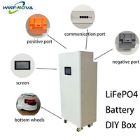 Les boîtes de batterie de la longévité 200/300Ah LiFePO4 étire la certification IP20