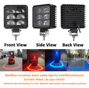 رافعة شوكية بقعة الأزرق ضوء السلامة led خطر منطقة ضوء السلامة رافعة شوكية منطقة خطر تحذير ضوء - Product Image 2