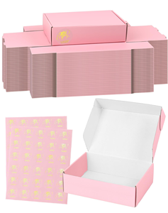 Cajas de Cartón Corrugado Ecológicas al por Mayor, Caja de Envío Personalizada con Estampado en Relieve, Caja de Envío Biodegradable - Product Image 1