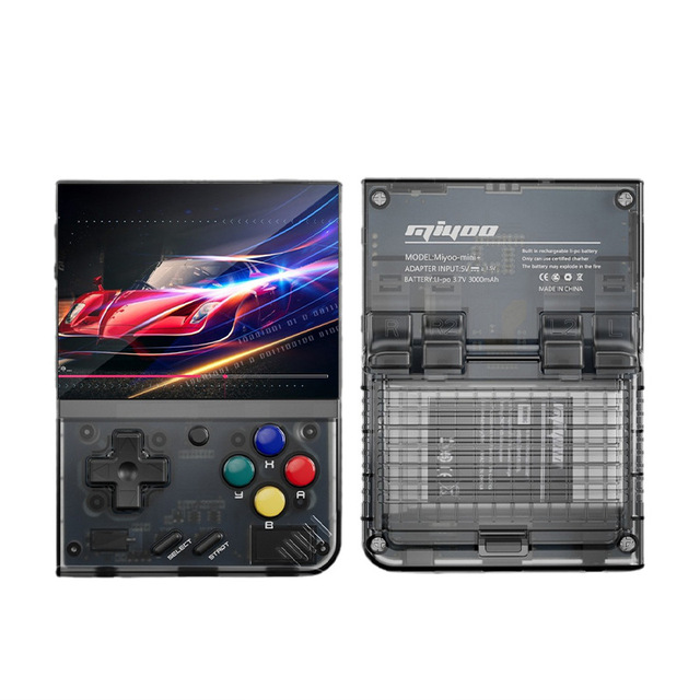 Miyoo Mini Plus+ Retro Video Game Console 3.5 Inch IPS Screen Portable Gaming Player for PS1 Handheld Game Console