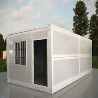 Maison en conteneur modulaire Cabine de bureau à domicile Portable détachable 10ft 20ft 40ft Maisons préfabriquées en conteneur plat de luxe