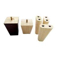 Service d'usinage CNC de bois massif en chêne OEM, perçage pour pieds de table à manger sur mesure, composants de meubles, précision +/-0,1 mm