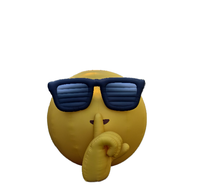 Figure publicitaire gonflable durable en PVC de haute qualité, style emoji personnalisable, longueur 8 à 10 pieds, pour l'ouverture d'un magasin