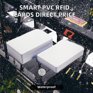 Tarjetas de PVC Inteligentes sin Contacto, Tamaño CR80, Precio Directo de Fábrica, Chip TK4100, Mini Etiqueta Imprimible por Inyección de Tinta, RFID - Product Image 2