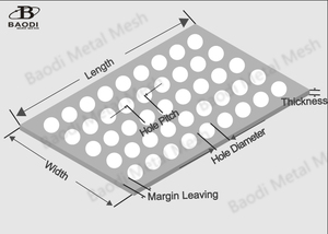 Tôle perforée en acier inoxydable 304 <span class=keywords><strong>de</strong></span> haute qualité, à trous ronds, résistante à la corrosion, pour façade <span class=keywords><strong>de</strong></span> bâtiment et revêtement mural - Product Image 5