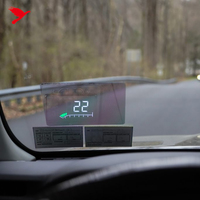 Pour Toyota 4Runner 2010-2019 Affichage Tête Haute (HUD) Système d'Alarme Électronique de Sécurité Dispositif Numérique Accessoires Intérieurs de Voiture