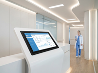 Équipement médical, moniteur tactile capacitif industriel à haute stabilité, écran LCD pour instruments hospitaliers, format 16:9