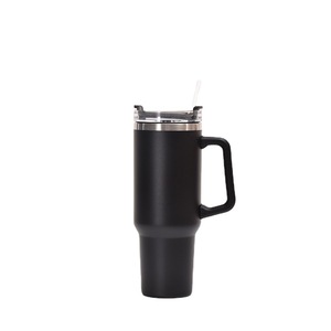 304 Stainless Steel 40Oz Car Mug With Handle Insulated Travel Cup For Outdoor Office Home Use - Product Image 4