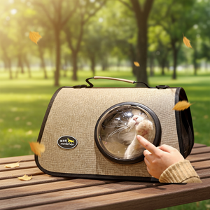 Zaino Portatile a Capsula Spaziale per Animali Domestici - Borsa a Tracolla Traspirante per Cani, Gatti e Uccelli - Product Image 3