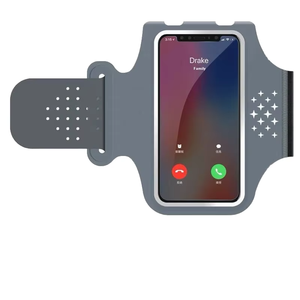 Outdoor Sports Phone Armband Waterproof Multifunctional Wrist Arm Bag <b>Running</b> Neoprene PVC Cotton Lining Compatible Jogging - Product Image 2