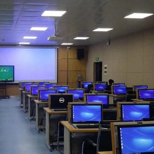 Bàn Học Sinh Kim Loại Lật Trên Bàn Máy Tính Bảng Màn Hình Lcd Ẩn Cho Đồ Nội Thất Trường Học - Product Image 4