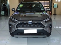 Pour RAV 4 2024, approvisionnement Chine, pour RAV 4 essence hybride SUV compact, intérieur cuir foncé, conduite à gauche, voiture d'occasion