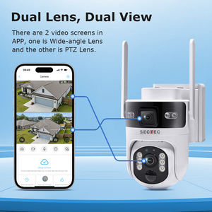 Nuevo Producto 2026, Cámara PTZ Solar 4G de 6MP con Doble Lente AOV, Bajo Consumo, Visión Nocturna a Color 24/7 con Audio, Cámara Exterior Impermeable - Product Image 3