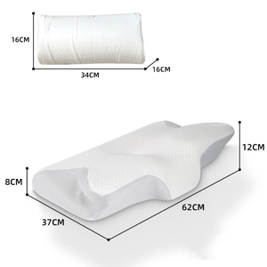 Nouveau 2025 – Oreiller ergonomique en <span class=keywords><strong>mousse</strong></span> à mémoire de forme et gel rafraîchissant, fait main, pour le soutien du cou pendant le sommeil, avec housse lavable – Vente chaude - Product Image 3