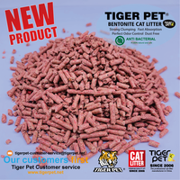 Litière pour chat TIGER PET écologique en tofu 5kg, sphérique, jetable dans les toilettes, sans poussière, contrôle des odeurs, agglomération rapide, fournisseur fabricant