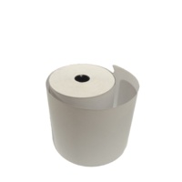 Rollo de Papel Térmico Blanco de 80mm para Cajas Registradoras y Cajeros Automáticos, Bajo Ruido, Superventas