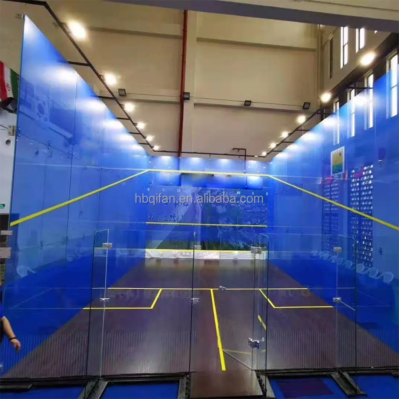 Squash Court Double Squash Court Squash Sports Venue Sport Equipment Customized Outdoor or Indoor Hardball