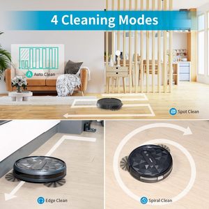 AIRROBO P20 USA Envío Gratis Aspiradora Robótica de Plástico Seco 2800Pa con Control por App y Carga Automática para Cuidado de Alfombras y <span class=keywords><strong>Pelo</strong></span> de <span class=keywords><strong>Mascotas</strong></span> - Product Image 3