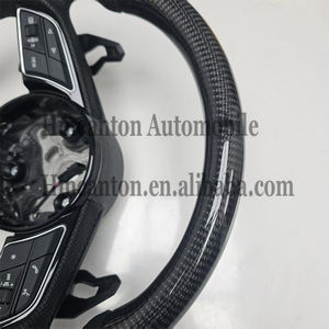 Nuevo Producto: Volante de Fibra de Carbono con Cuero Perforado para Modelos Audi A3 A4 A4L A5 A7L A8 Q5 Q7 B9 A6 R8 TT - Product Image 4