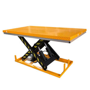 Elevador de tijera fijo Fábrica Plataformas de elevación de tijera eléctrica Elevador de carga hidráulico - Product Image 3